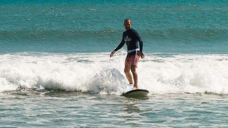 Surfen op Bali