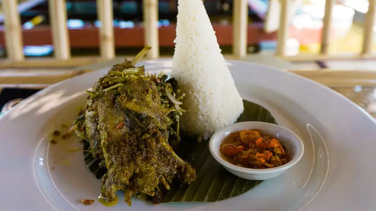 Kosten voor eten op Bali