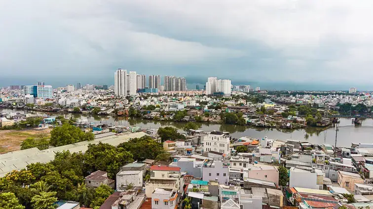 Uitzicht over Saigon