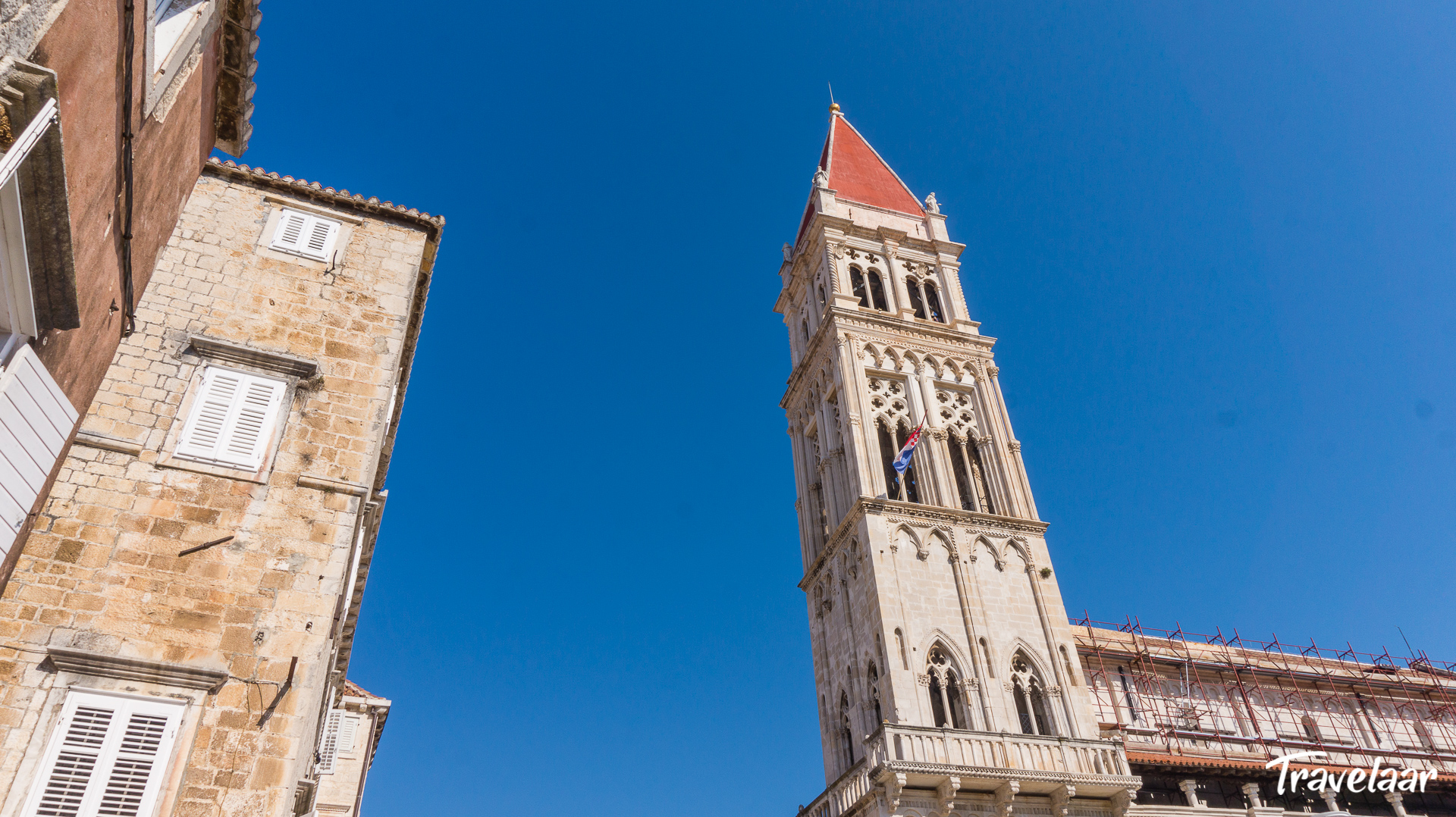 Kerktoren in Trogir