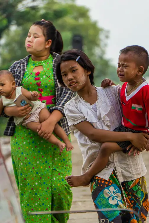Lokale bevolking Myanmar