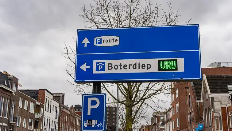 Parkeren Boterdiep Groningen