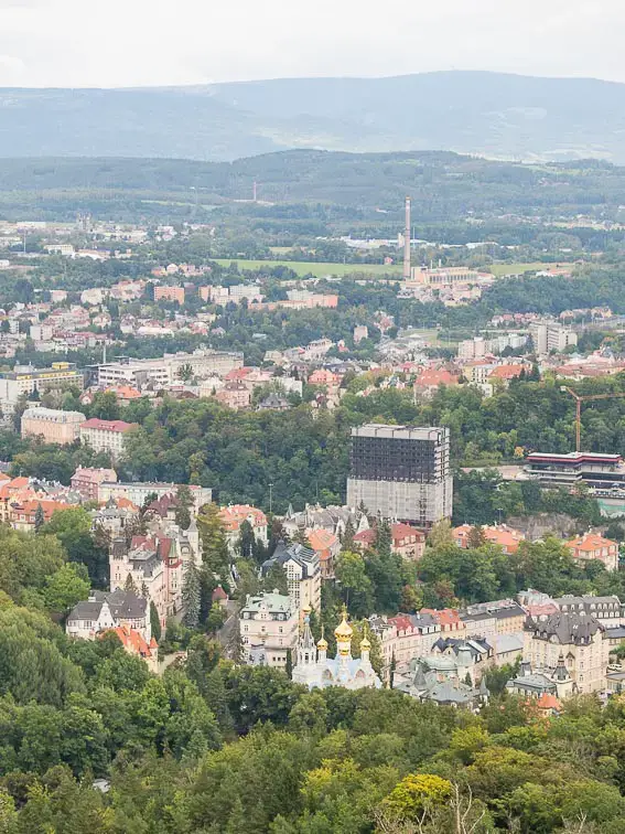 Diana uitkijktoren Karlovy Vary