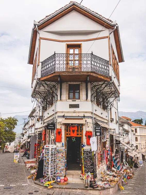 Bazaar van Gjirokastër