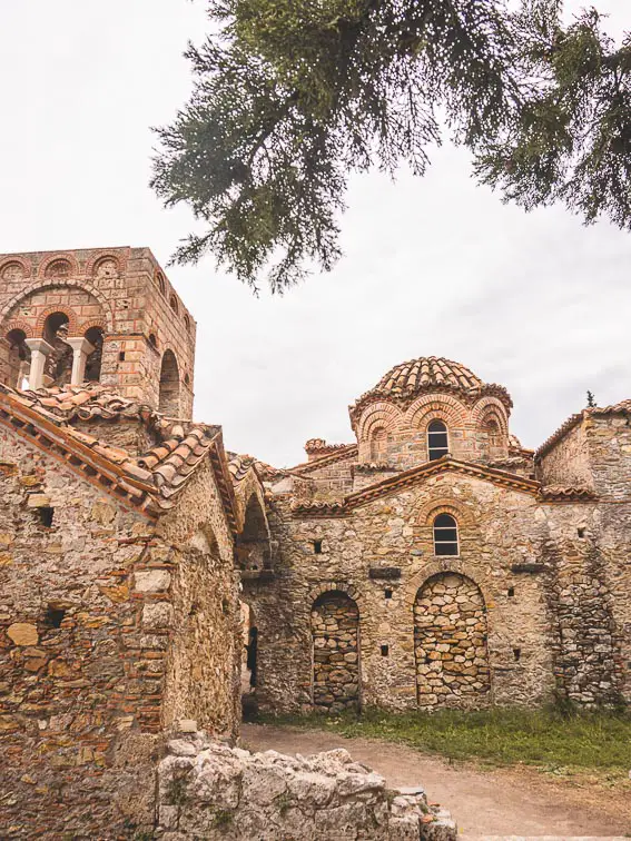 Agia Sofia kerk in Mystras