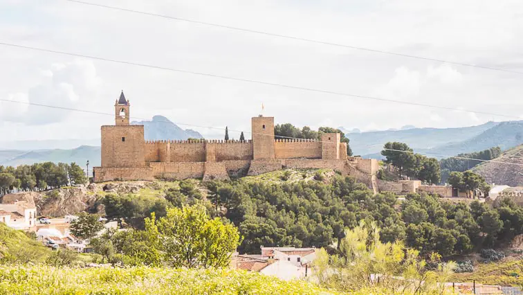 Het Alcazaba van Antequera
