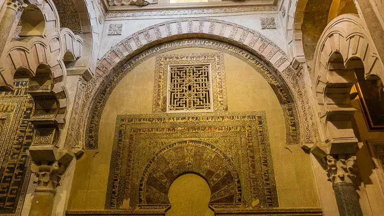 Mihrab Mezquita Cordoba