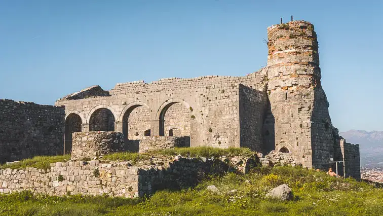 Rozafa kasteel in Shkoder