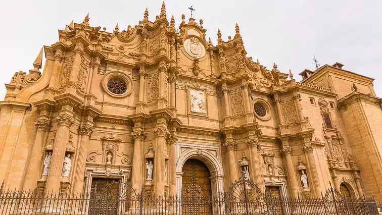 De kathedraal van Guadix