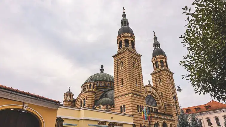 De Orthodoxe Heilige Drie-Eenheidskerk Sibiu