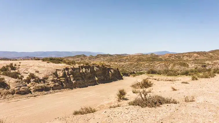 Woestijn in Spanje