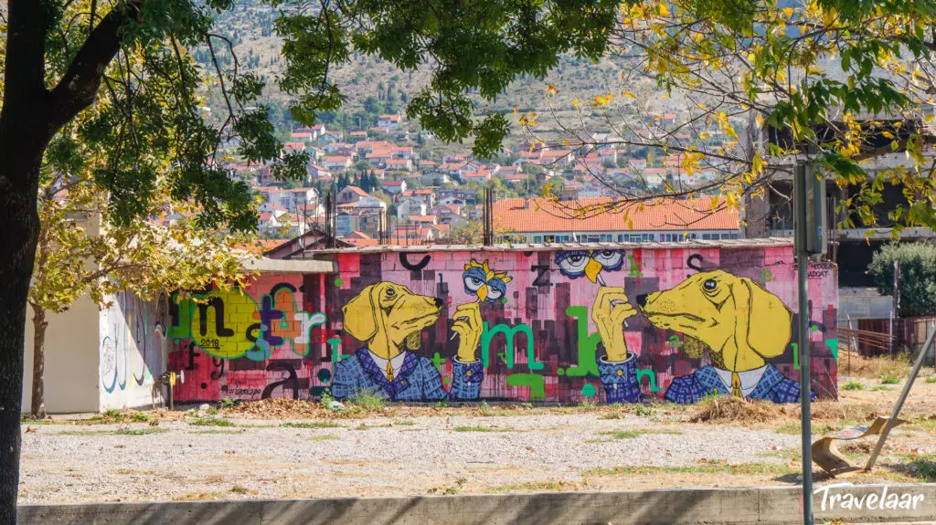 Street art in Europa - Mostar