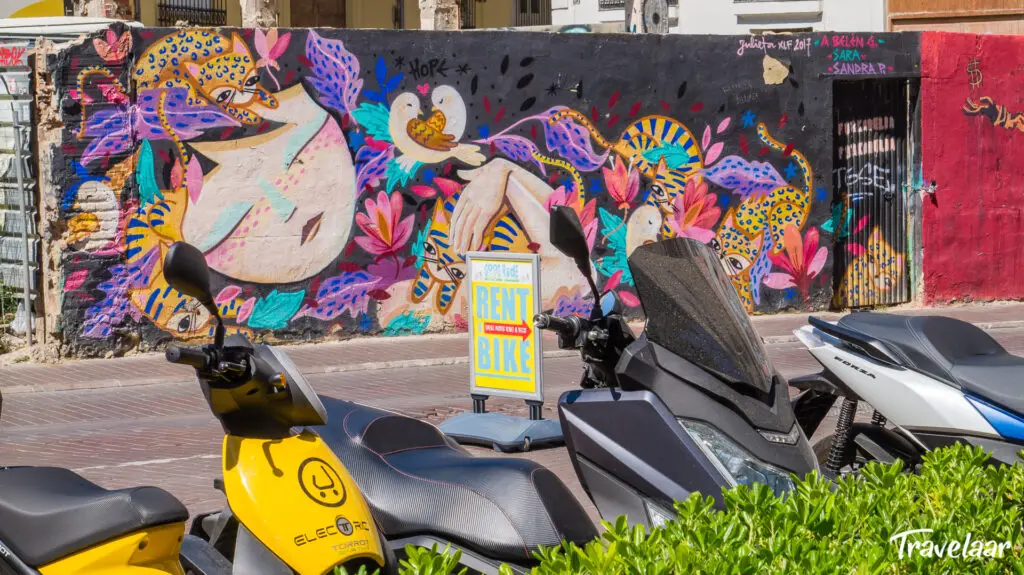 Street art in Europa - Valencia