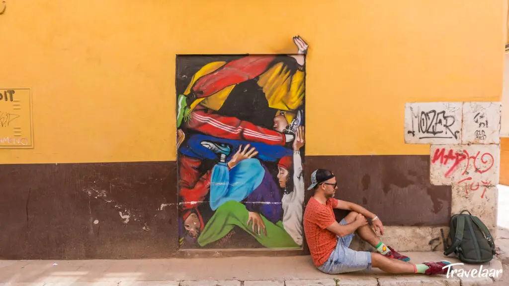 Street art in Europa - Malaga