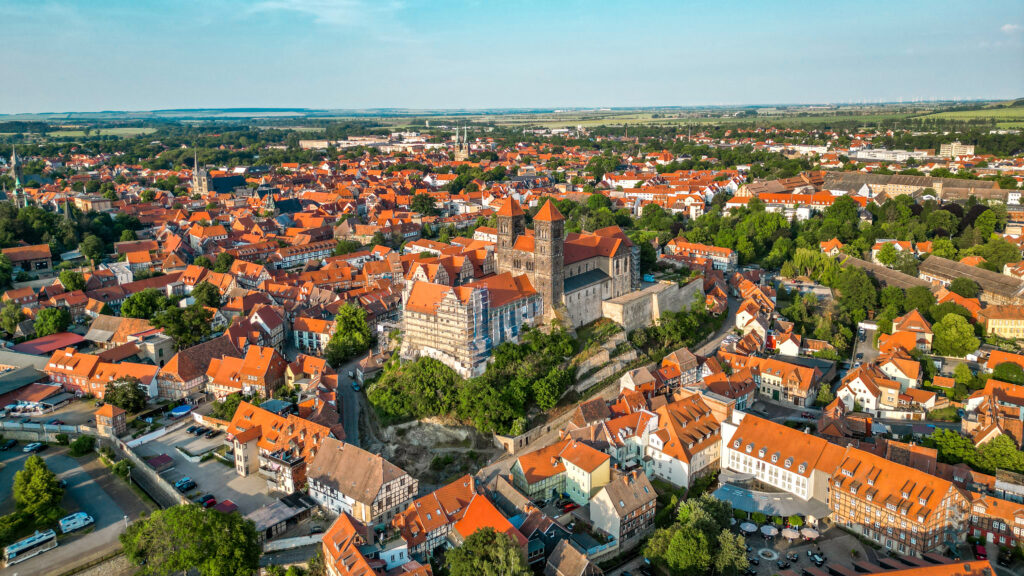 Quedlinburg in Saksen-Anhalt