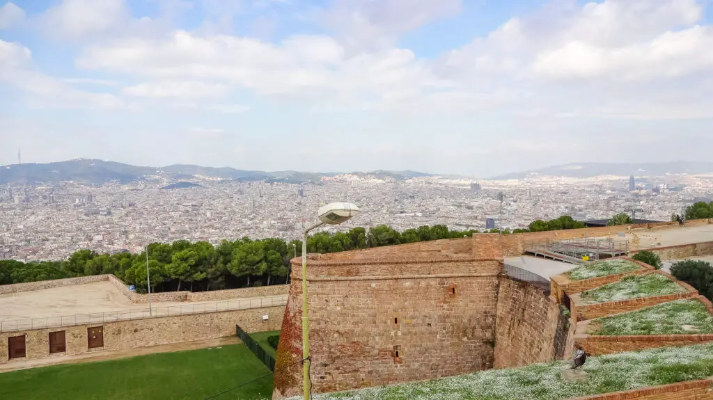 Uitzicht vanaf Montjuïc